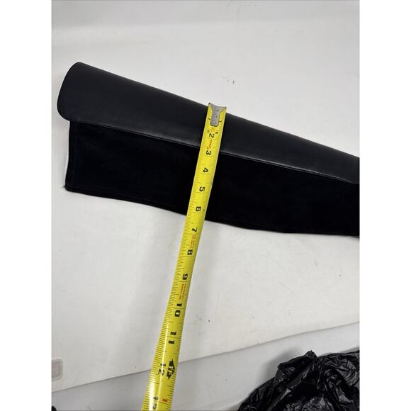 Tory Burch over the knee boots Marsen black leather suede 8 - Picture 14 of 16